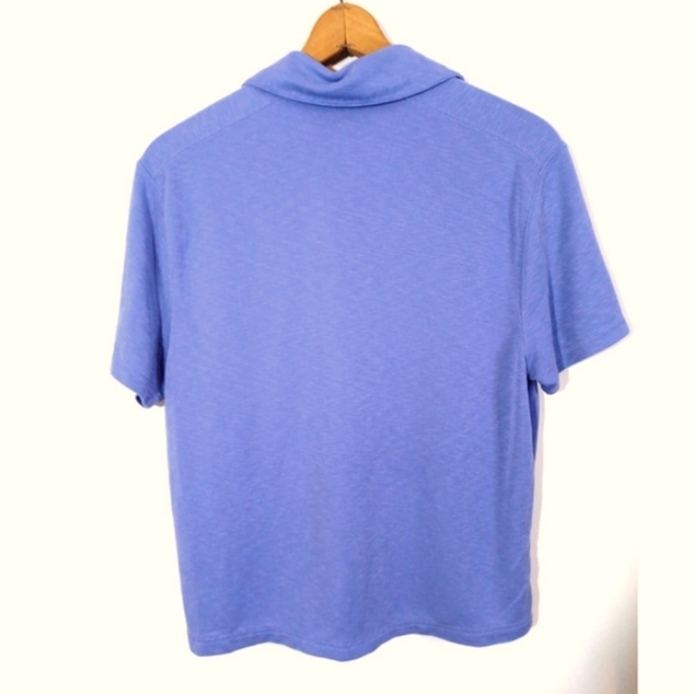 Ocean & Coast Men Sz M Blue Polo Sport Performance Work Active Office - Picture 4 of 5